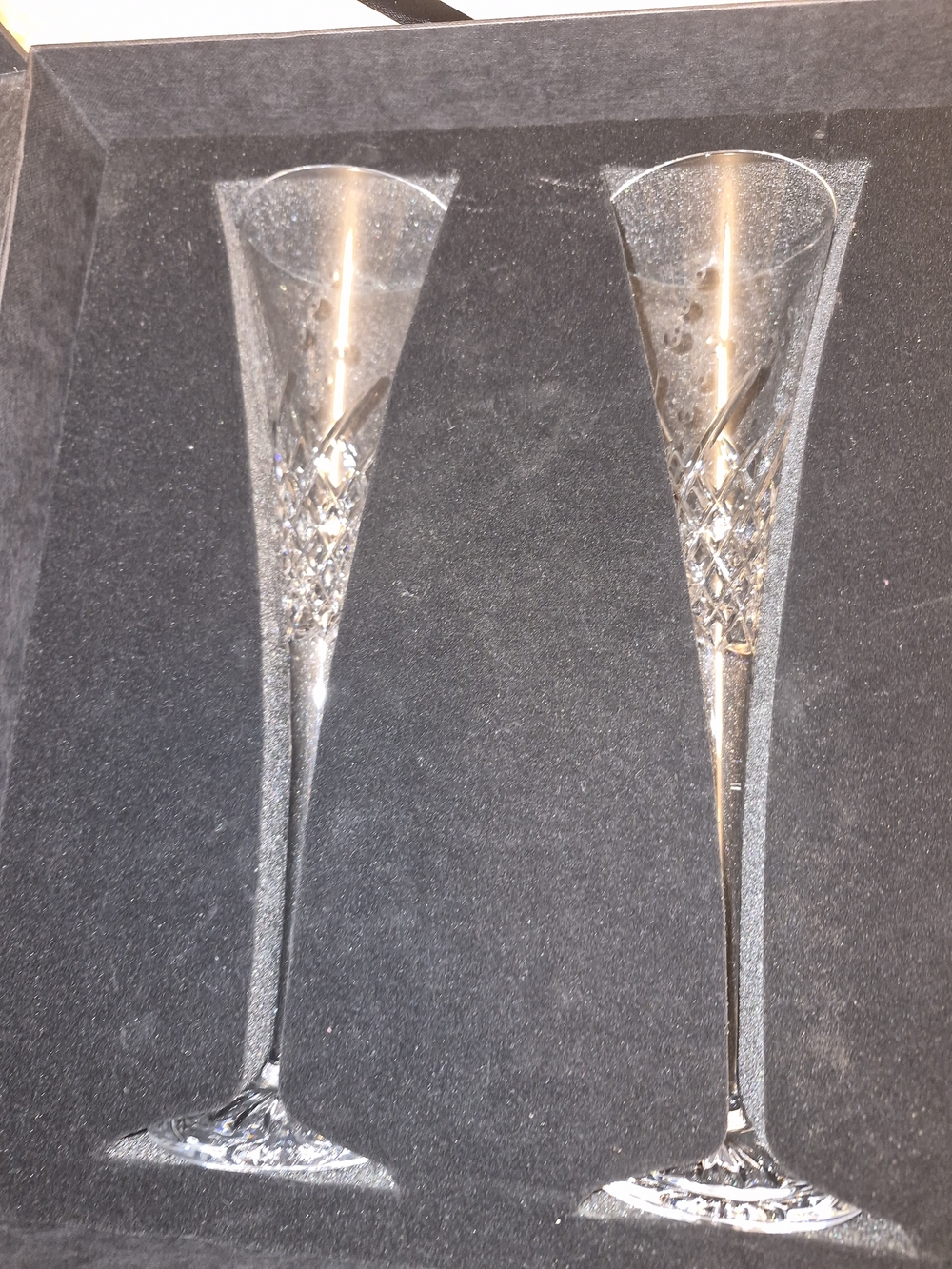 Waterford Crystal Champagne Flutes - Picture 3 of 6